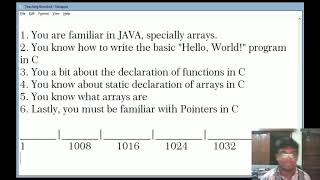Dynamic Initialization of Array (JAVA vs C)