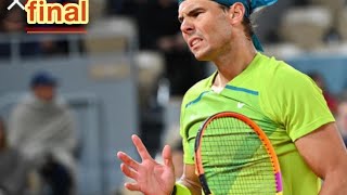 Rafael Nadal vs Casper 🔥final highlight Roland Garros 2022🔥