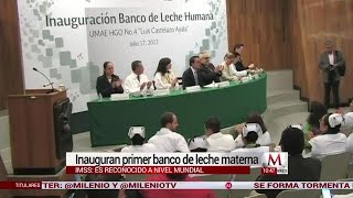 Inauguran el primer banco de leche materna en el IMSS