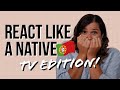 European Portuguese Conversation Tips - REACT like a NATIVE! (TV EDITION) ft. @PortugueseWithLeo