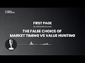 Market Timing vs. Value Investing: The Hidden Truth of Smarter Choices! | Value Research