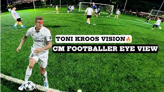 TONI KROOS POV VISION | CM GoPro Football