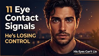 11 Eye Contact Signals That Reveal He's Losing Control of His Feelings | Psychology Explains