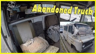 Old Abandoned Vintage Truck Zuk A-06 Found on Road. Abandoned Old Truck Exploring 2018