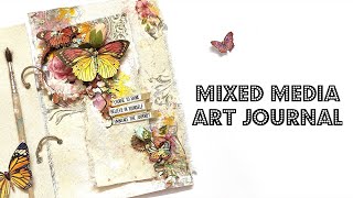 Mixed Media Art Journal  Inspired by Nature