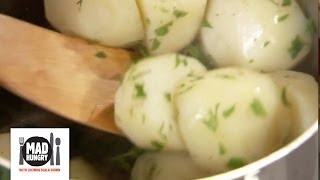 SImple Recipe for Herb Potatoes - Mad Hungry with Lucinda Scala Quinn