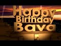 happy birthday bava