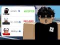 I Sent a Friend Request to 100 BloxFruit YouTubers