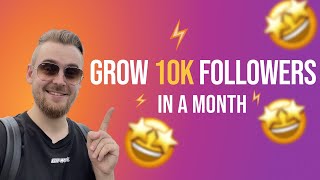 HOW TO GAIN 10k followers from scratch | 7 hacks to grow on Instagram
