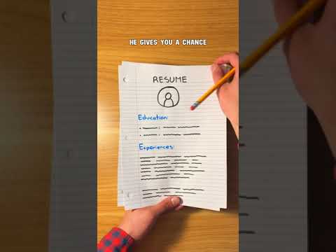Which of the following is the most common way to organize information on a résumé?