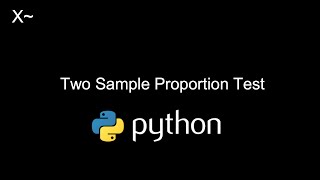 Two Sample Proportion Test in Python