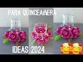 centro de mesa para quinceañera 2024/centerpiece for quinceanera 2024 #diy #2024