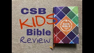 CSB Kids Bible Review