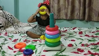 Learn Colors with Stacking Rings Baby perfection in stacking ring toys #stackingrings #kidstoys