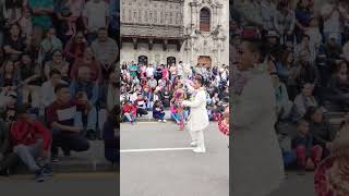 Así se vió la gran pasacalle en la plaza mayor de Lima 21/05/2023