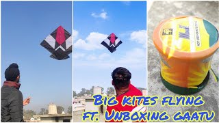 Unboxing  New Monofil Gattu |  Big Kite Flying | Amritsar Kite Flying