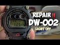 Perbaikan Panel Lampu Casio G SHOCK DW-002 ‼️