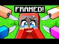 Cash Got FRAMED In Minecraft!