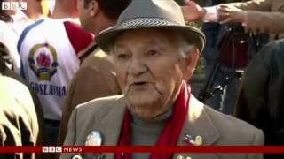 BBC News Tito widow Jovanka Broz honoured with state funeral in Serbia