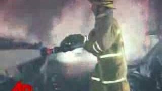Raw Video: Wrong Way Driver Causes Crash
