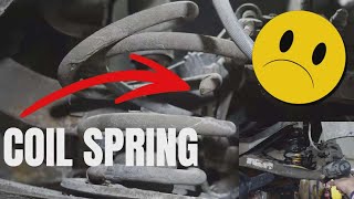 How to Replace Rear Coil Spring SAAB 9-3 2003-2011