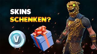 fortnite skins verschenken fortnite u - verschenken fortnite