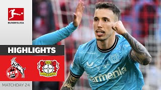 Grimaldo Strikes As B04 Go 10 Clear | 1. FC Köln - Bayer Leverkusen 0-2 | Highlights MD24 – BL 23/24