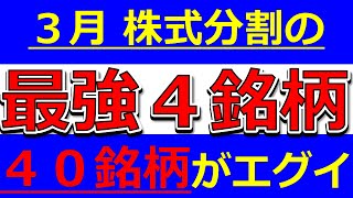 2024年3月に株式分割する最強4銘柄！