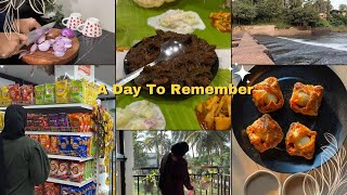 A day to remember (cooking, day out, shopping, food)