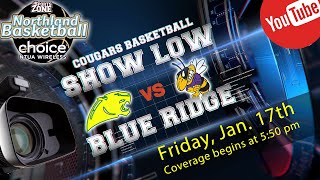 Cougar Basketball Boys - No. 28 Show Low Cougars vs No. 36 Blue Ridge