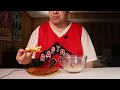 quaker corn squares u0026 toast with peanut butter u0026 banana asmr mukbang