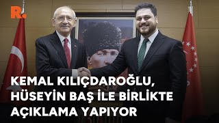 Kemal Kılıçdaroğlu, Hüseyin Baş ile birlikte açıklama yapıyor #CANLI 17.03.2023