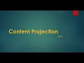 Content Projection in Angular