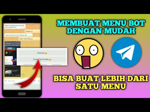 Cara Membuat Tombol Menu Di Bot Telegram - YouTube