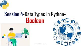 Session 4|Data Types in Python-Boolean