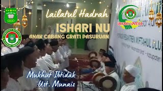 Mukhut Ibtidak bersama Ust. Munais Rois Majelis Hadi Ishari NU Grati Pasuruan @moh.sahlan904