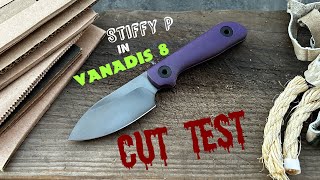 Cut Test: How is “Vanadis 8” Blade Steel??