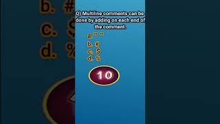 Multiline comments in python #shorts #python #introduction #tutorial #beginners #learning #adda