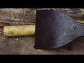 blacksmithing forging a viking inspired garden hoe 2019 pure forging