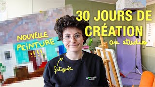 Un mois dans ma vie à l'atelier - ép. 5