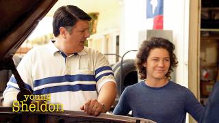 A Father-Son Bond Like George and Georgie | Young Sheldon Compilation