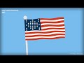 evolution of american flags