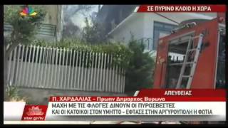 17.07.15 - Φωτιά στον Υμηττό - Πρώην Δήμαρχος Βύρωνα - Δήμαρχος Ηλιούπολης