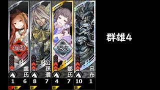 【三国志大戦】天下無双【騎馬単群雄4枚】