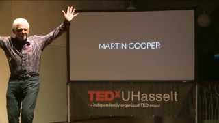 The father of the cell phone: Martin Cooper at TEDxUHasseltSalon