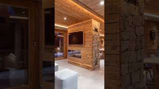 Chalet en bois traditionnel - Ambiance sportive