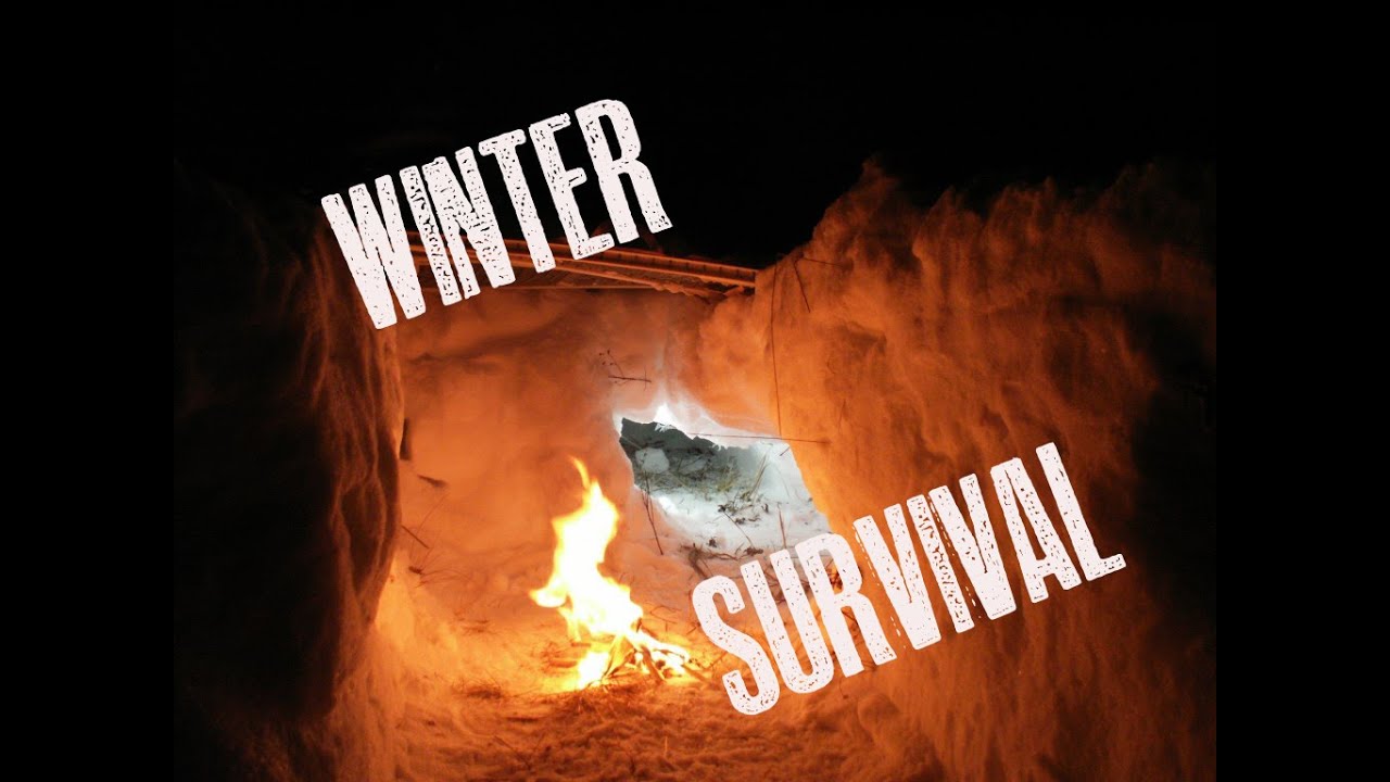 Survival Snow Shelter Youtube
