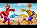 Rescue SUPERHERO Family RED HULK & Family GOLD SPIDERMAN, JOKER : Back from the Dead SECRET - FUNNY