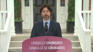 Justin Trudeau 22 second silent pause
