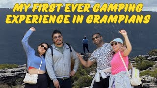 My First Ever Camping Experience in Grampians | Rain, Kangaroos and Crazy Adventures! | Part - 1